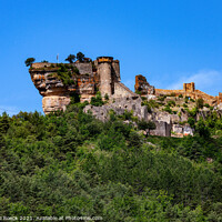 Buy canvas prints of Castle On A Hill by Steve de Roeck