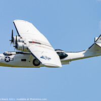 Buy canvas prints of Consolidated Catalina G-PBYA by Steve de Roeck