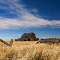 Buy canvas prints of Abandoned Barn by Steve de Roeck