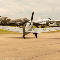 Buy canvas prints of Spitfire Taxi by Steve de Roeck
