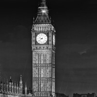 Buy canvas prints of LONDON Elizabeth Tower by Melanie Viola
