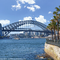 Buy canvas prints of Sydney Harbor Bridge by Melanie Viola