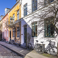 Buy canvas prints of COPENHAGEN Krusemyntegade in Nyboder by Melanie Viola