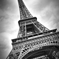 Buy canvas prints of PARIS Eiffel Tower Dynamic by Melanie Viola