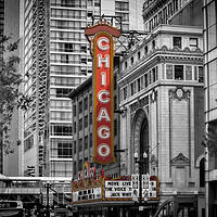 Buy canvas prints of CHICAGO State Street by Melanie Viola