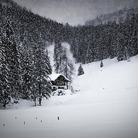Buy canvas prints of Bavarian Winter's Tale IX by Melanie Viola