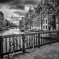 Buy canvas prints of AMSTERDAM Emperor's Canal by Melanie Viola