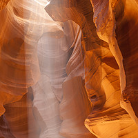 Buy canvas prints of Beautiful Antelope Canyon | Panoramic View by Melanie Viola