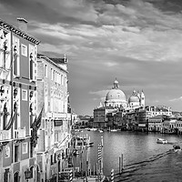 Buy canvas prints of VENICE Grand Canal & Santa Maria della Salute by Melanie Viola