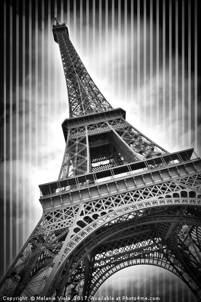 PARIS Eiffel Tower  Picture Board by Melanie Viola