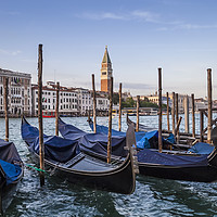 Buy canvas prints of VENICE Grand Canal and Goldolas by Melanie Viola