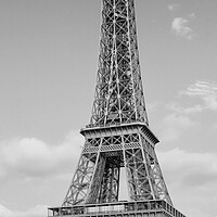 Buy canvas prints of PARIS Eiffel Tower & River Seine Panorama | Monoch by Melanie Viola