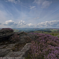 Buy canvas prints of Surprise View,Hathersage by Peter Towle