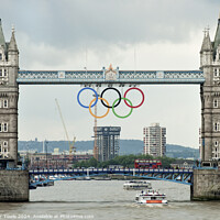 Buy canvas prints of Tower Bridge 2012 by Peter Towle