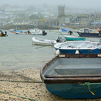 Buy canvas prints of St Ives Boats by Peter Towle
