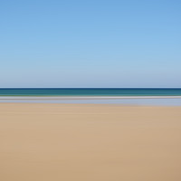 Buy canvas prints of Beach Tranquility  by Peter Towle