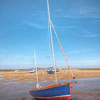Buy canvas prints of Low tide,Wells-next-the-Sea by Peter Towle