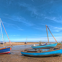 Buy canvas prints of Low tide,Wells-next-the-Sea by Peter Towle