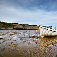 Buy canvas prints of Robin Hood's Bay, Yorkshire, UK by Peter Towle