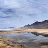 Buy canvas prints of Cofete Beach, Fuerteventura by Aleksey Zaharinov
