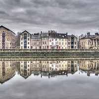 Buy canvas prints of St Georges Quay,Lancaster UK by Rob Mcewen
