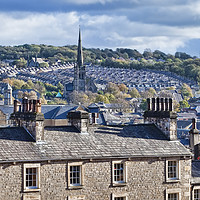 Buy canvas prints of Lancaster rooftops by Rob Mcewen