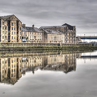 Buy canvas prints of St Georges Quay,Lancaster UK by Rob Mcewen