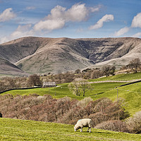 Buy canvas prints of The How Ghyll fells by Rob Mcewen