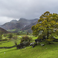 Buy canvas prints of The Langdale valley by Rob Mcewen