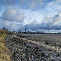 Buy canvas prints of Redcar steelworks by Rob Mcewen