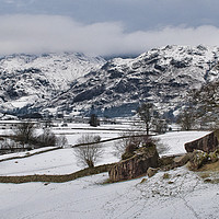 Buy canvas prints of The Langdale Valley by Rob Mcewen
