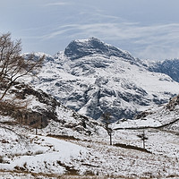 Buy canvas prints of The Langdale Pikes by Rob Mcewen