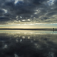 Buy canvas prints of Blundell Sands,Crosby by Rob Mcewen