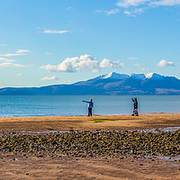 Buy canvas prints of From Seamill to Arran by Pauline MacFarlane