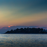 Buy canvas prints of Dramatic Sky and Sunset over Adriatic Sea, Porec by Pauline MacFarlane