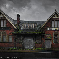 Buy canvas prints of Derelict Bookmakers by Angela H