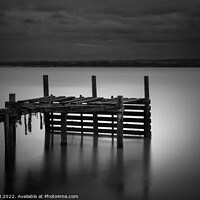 Buy canvas prints of Carriden Pier by Angela H