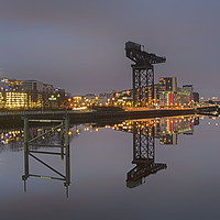 Buy canvas prints of Clydeside by Angela H