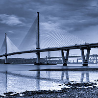 Buy canvas prints of The Queensferry Crossing by Angela H