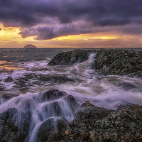 Buy canvas prints of Girvan Sunset by Angela H