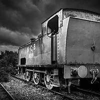 Buy canvas prints of Rusty old train by Angela H