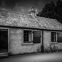 Buy canvas prints of Old Cottage by Angela H