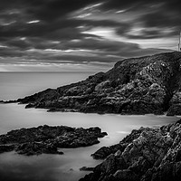 Buy canvas prints of Dunskey Castle by Angela H