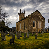 Buy canvas prints of Fintry Kirk by Angela H
