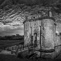 Buy canvas prints of Caerlaverock Castle by Angela H