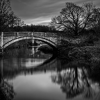 Buy canvas prints of Pollok Park, White Cart Water by Angela H