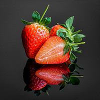 Buy canvas prints of Strawberries by Angela H