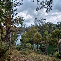 Buy canvas prints of The Collie River Reflections by Hans Goepel Photographer