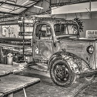 Buy canvas prints of Vintage Pickup Truck by Hans Goepel Photographer