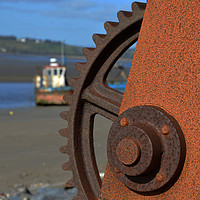 Buy canvas prints of Rusty Cog by Grant Lewis
